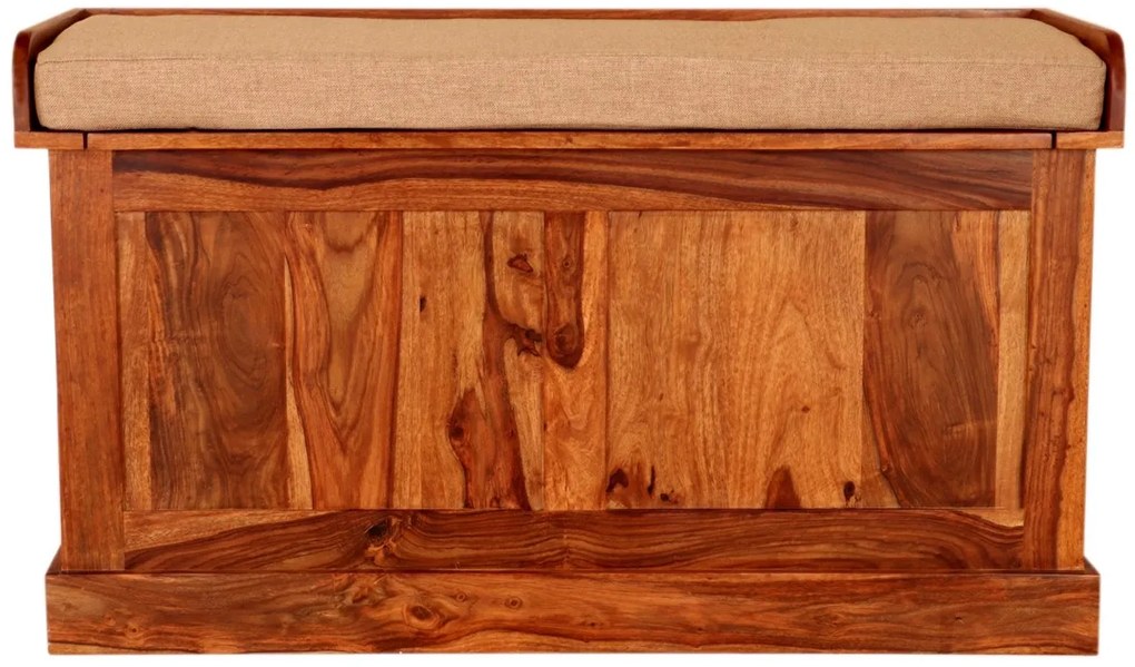 furniture-nabytek.cz - Truhla na sedenie z dreva palisander 105x60x40