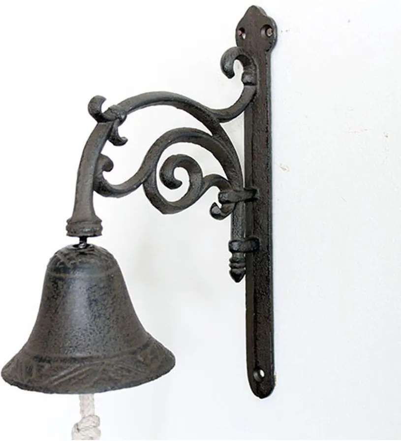 Nástenný liatinový zvonček Dakls Bell