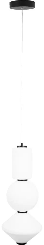 MAXLIGHT P0468 - LED Luster na lanku AKIKO LED/23W/230V pr. 20 cm biela