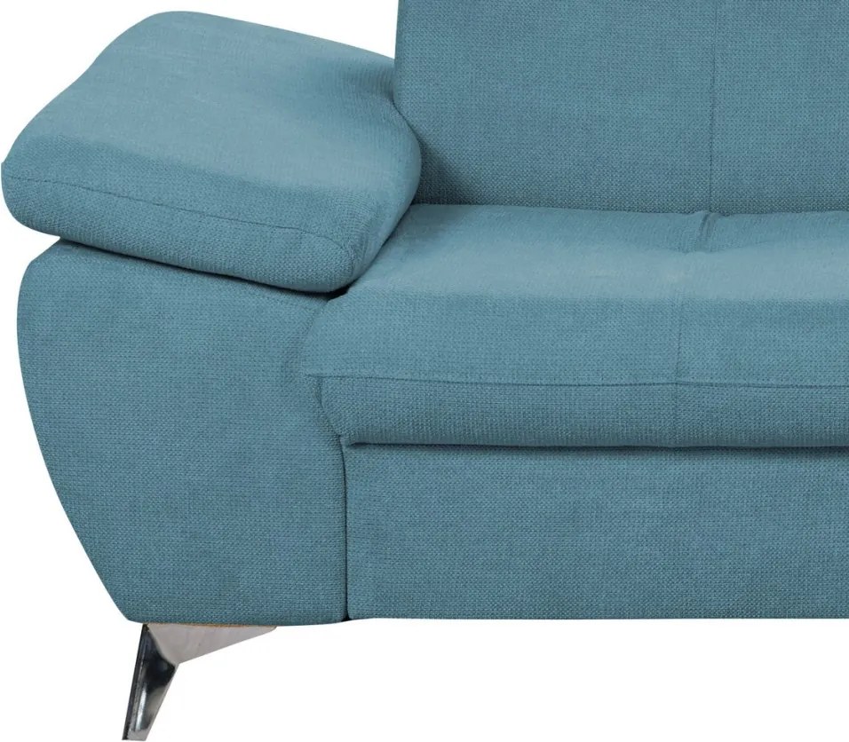 Dvojsedák Gisele, modrá látka