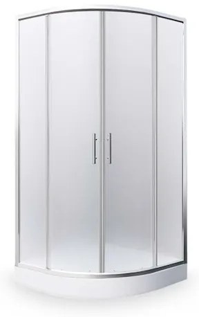 Roth Project sprchový kút štvrťkruh 90x90 cm N0649