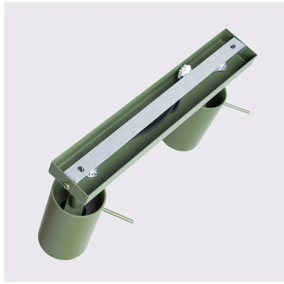 Zelené bodové svietidlo 6x30 cm Etna – Sollux