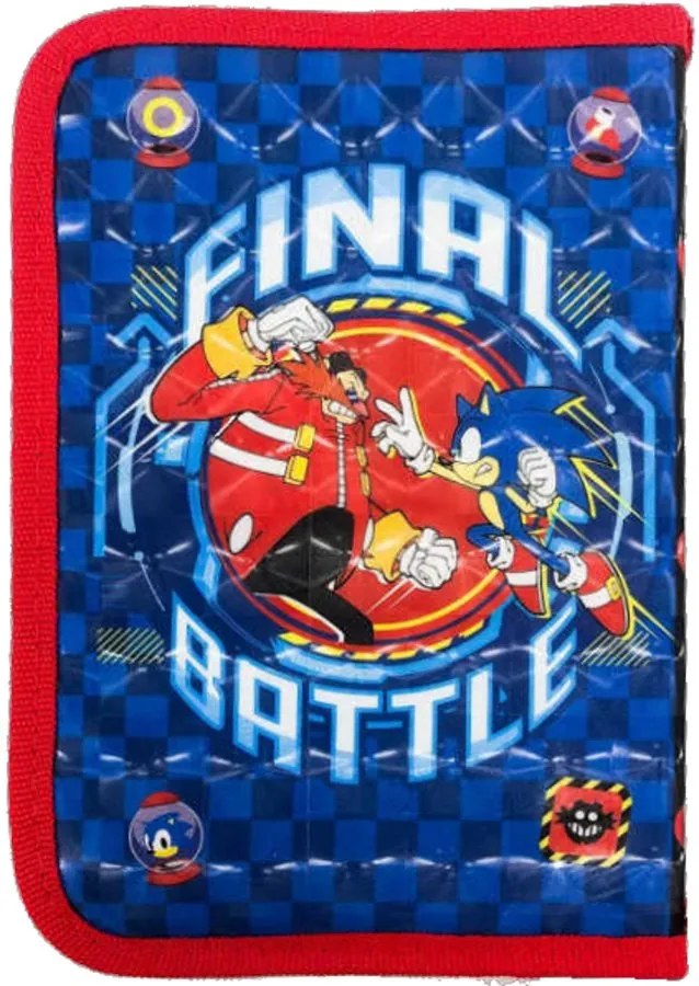 Školský peračník Ježko Sonic - nevybavený, ale štýlový