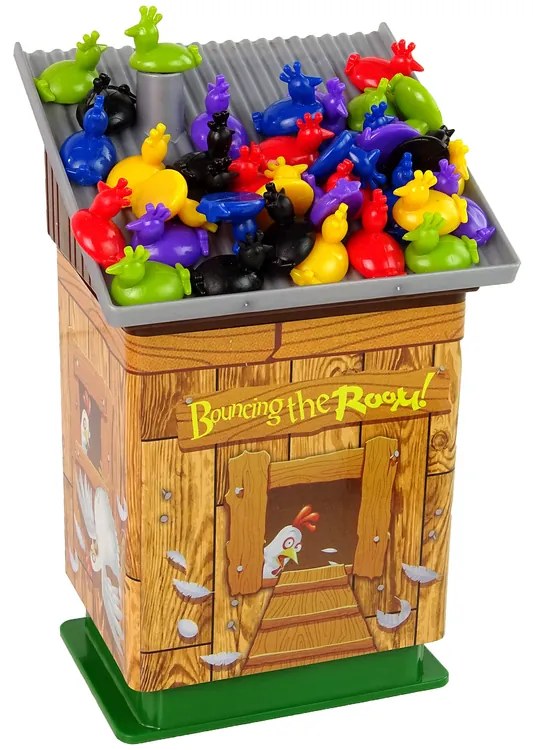 LEAN TOYS Arkádová hra - Explodujúci kurník
