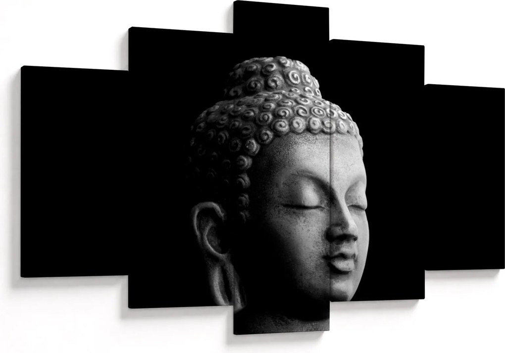 Obraz - Budha, portrét (150x105 cm)