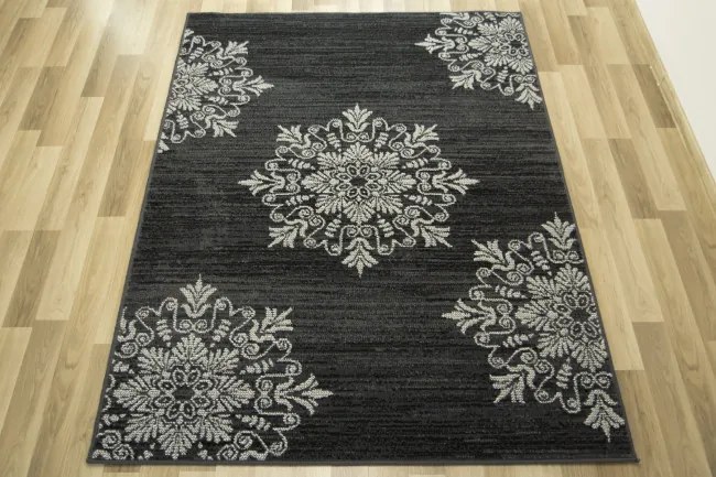 Koberec Aladin 513667/56922 Ornament tmavo sivý