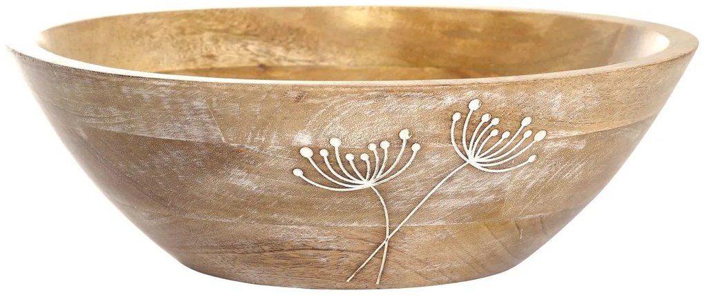 Drevená servírovacia misa z mangového dreva Tours Bowl - Ø 30*10 cm