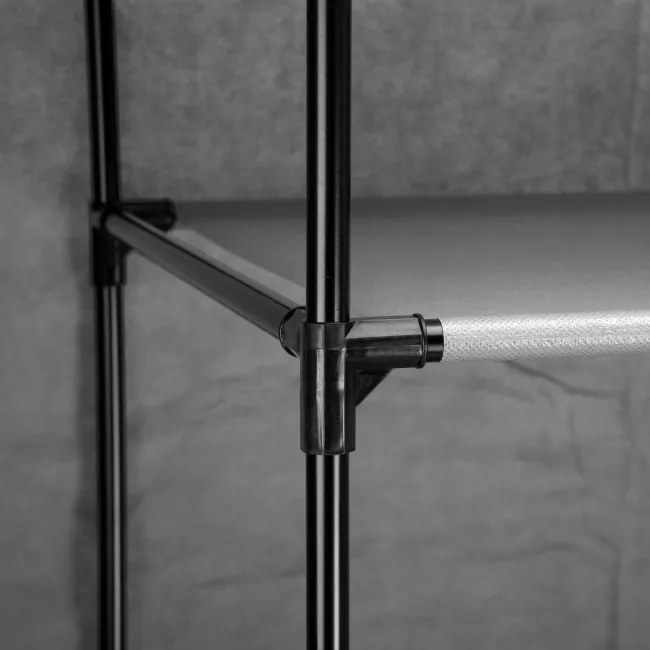 Šatníková skriňa SONIA antracitová