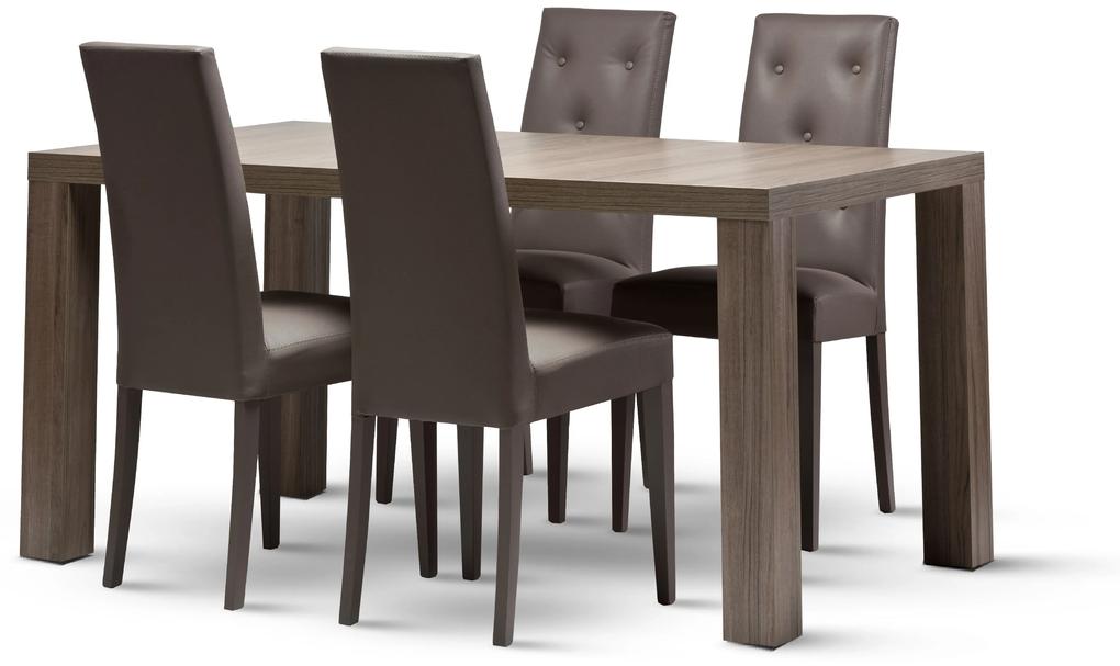 Stima Stôl LEON Odtieň: Betón svetlý (sivá), Rozmer: 150 x 90 cm