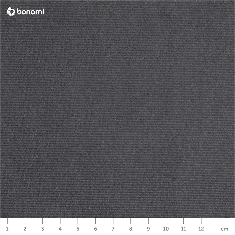 Sivá čalúnená dvojlôžková posteľ s matracom/s roštom 180x200 cm Noira Slim – Bonami Selection