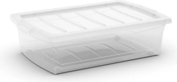 Plastový úložný box s vekom 58,5x39x16 cm Spinning Box M – KIS