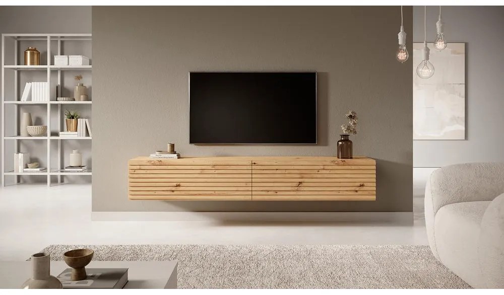 TV skrinka/stolík Purtas 175  (dub artisan). Akcia -16%. Vlastná spoľahlivá doprava až k Vám domov. 1098798