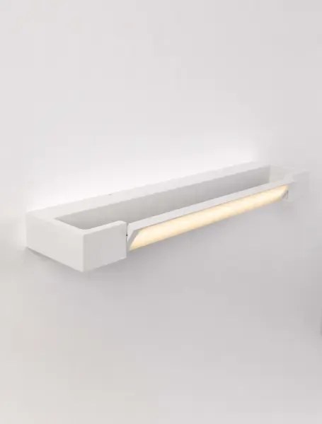 LED biele svietidlo na stenu Arga 45