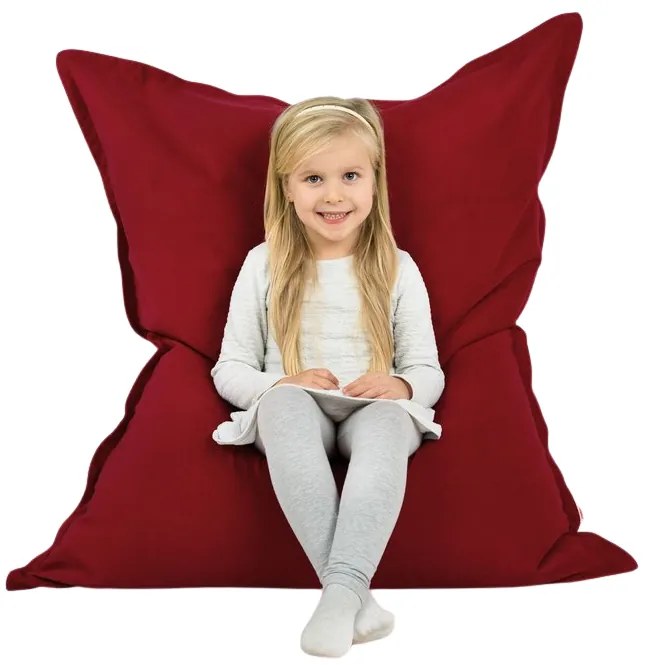 INTERMEDIC SK Vankúš na sedenie Plyš XL Farba: 8.Červený