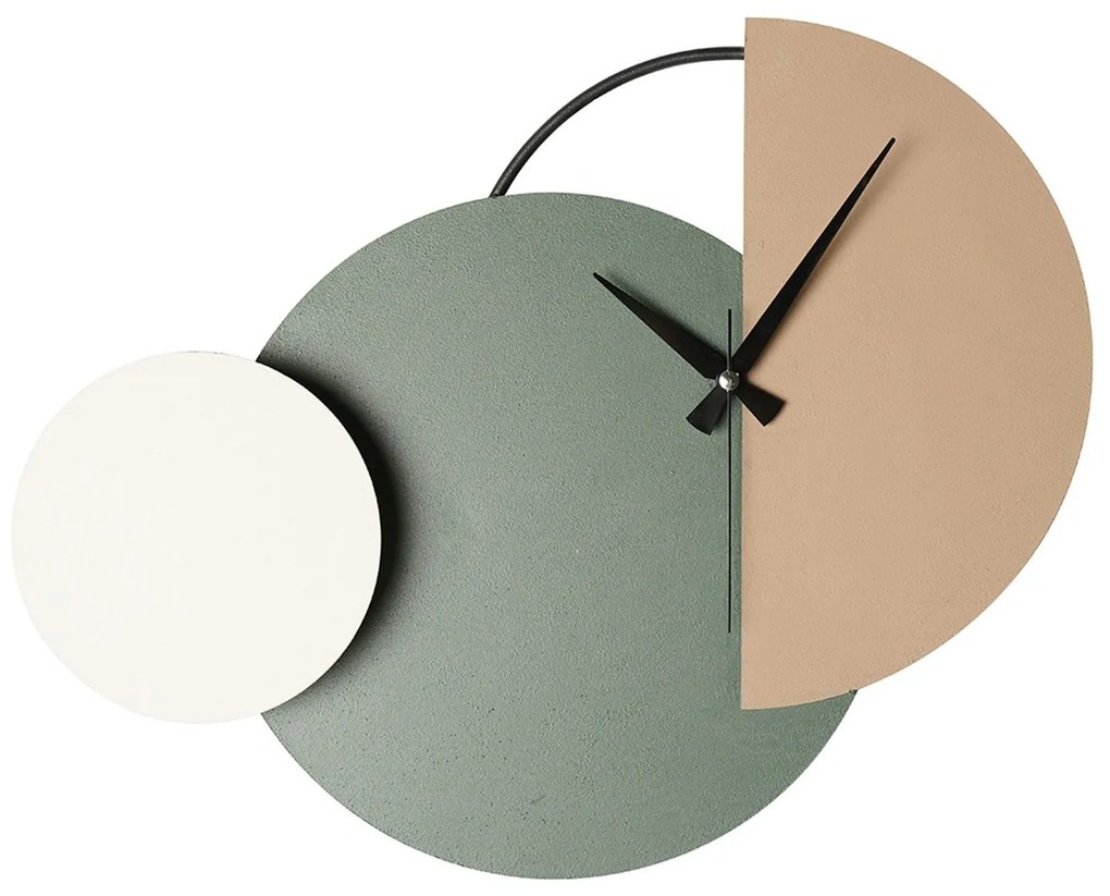 Nástenné kovové hodiny Mateen viacfarebné