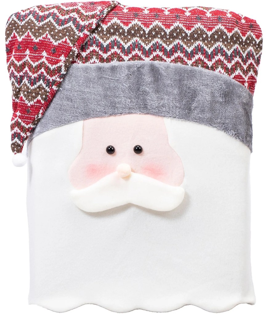 Tutumi Tutumi, poťah na operadlo stoličky Santa Claus YX22020 4 ks, CHR-00689