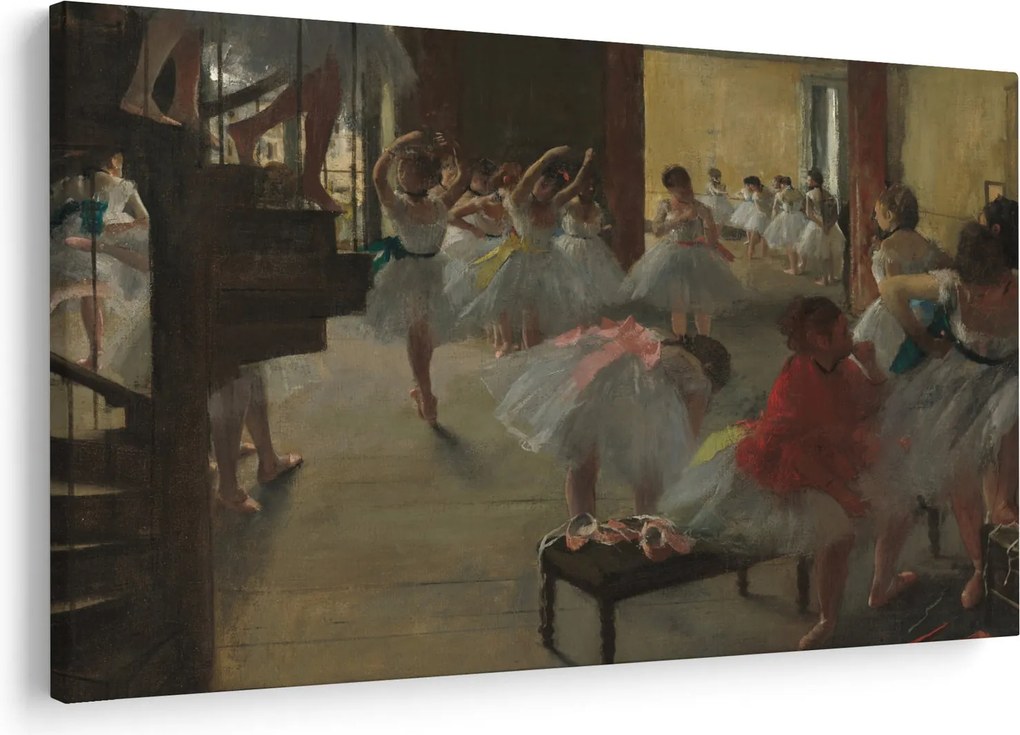 Obraz - Edgar Degas, The Dance Class, reprodukcia (90x60 cm)