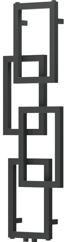 Mexen Grid, dekoratívny kúpeľňový radiátor 1115 x 360 mm, 279 W, grafitová, W215-1115-360-00-66