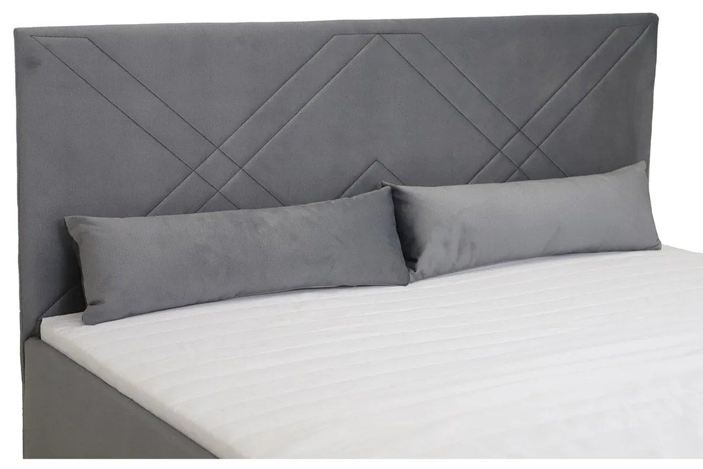 Čalúnená posteľ s úložným priestorom CRIS Námorník 120x200 cm