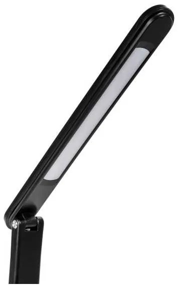 Stolná lampa Platinet 12 W, RGB osvetlenie + USB, čierna
