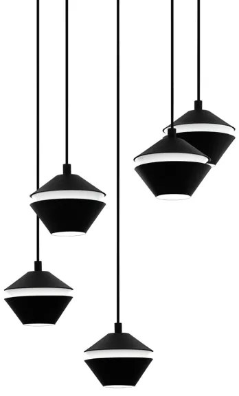 Eglo 98683 - LED závesný luster na lanku PERPIGO 5xGU10/5W/230V