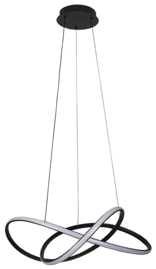 LED Stmievateľný luster na lanku LED/85W/230V 3000-6500K + diaľkové ovládanie