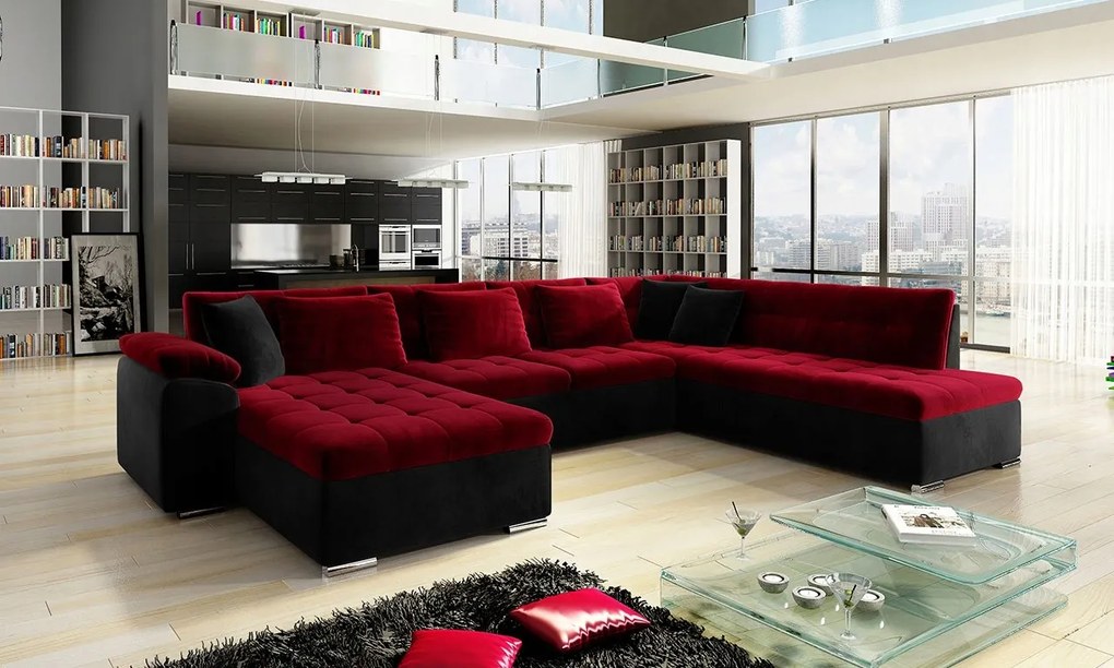 Rozkladacia rohová pohovka Talina (L U) (Kronos 02 Kronos 07 Kronos 02)