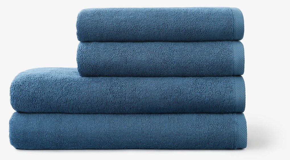 Goldea bavlnený froté uterák / osuška soft bez bordúry – petrolejový 70 x 140 cm
