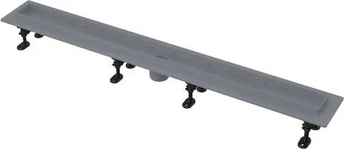 Sprchový žľab Alca 75 cm plast šedá APZ2012-750