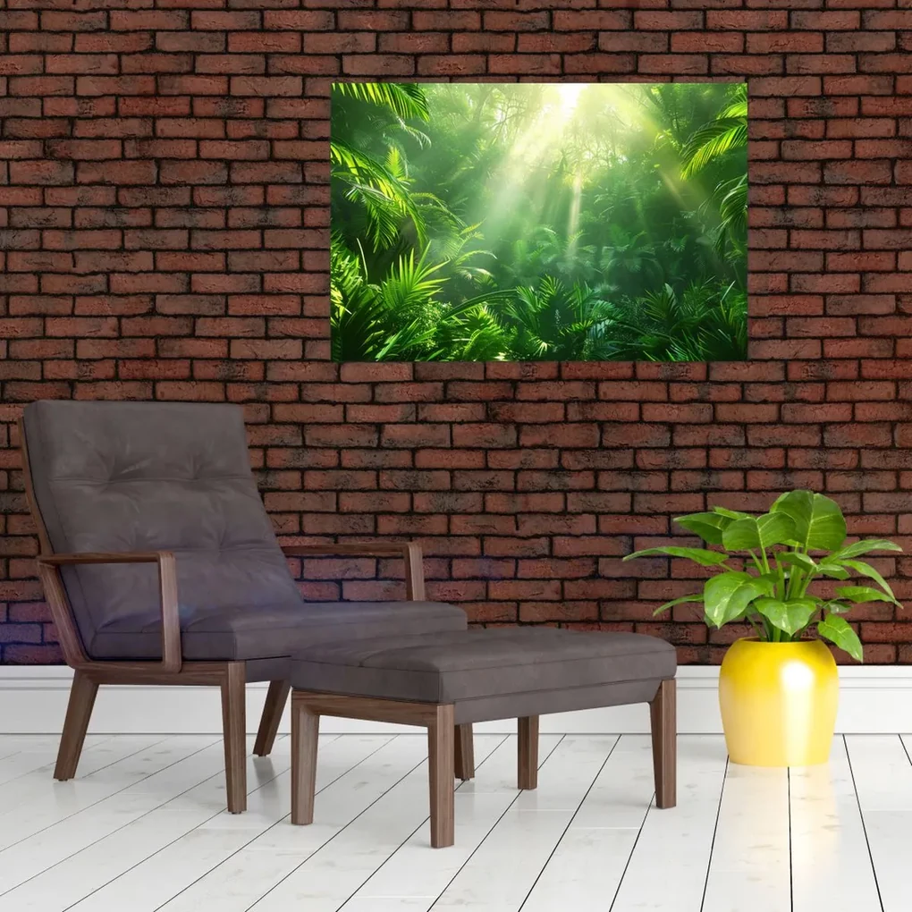 Obraz - Dažďový prales (90x60 cm)