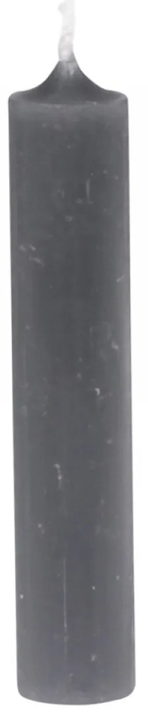 Granitová úzka krátka sviečka Short coal - Ø 2 * 11cm / 4.5h