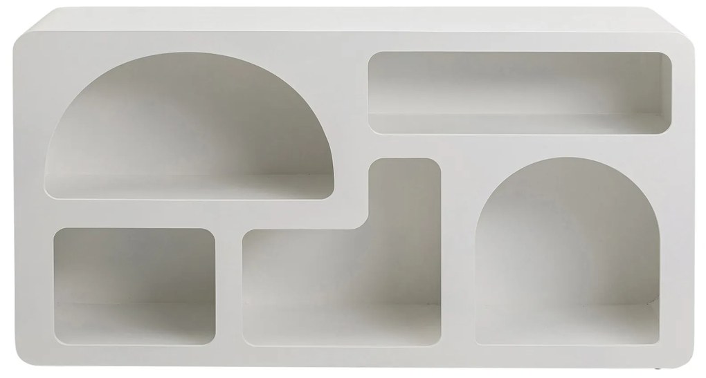 Paco polica biela 140x75 cm