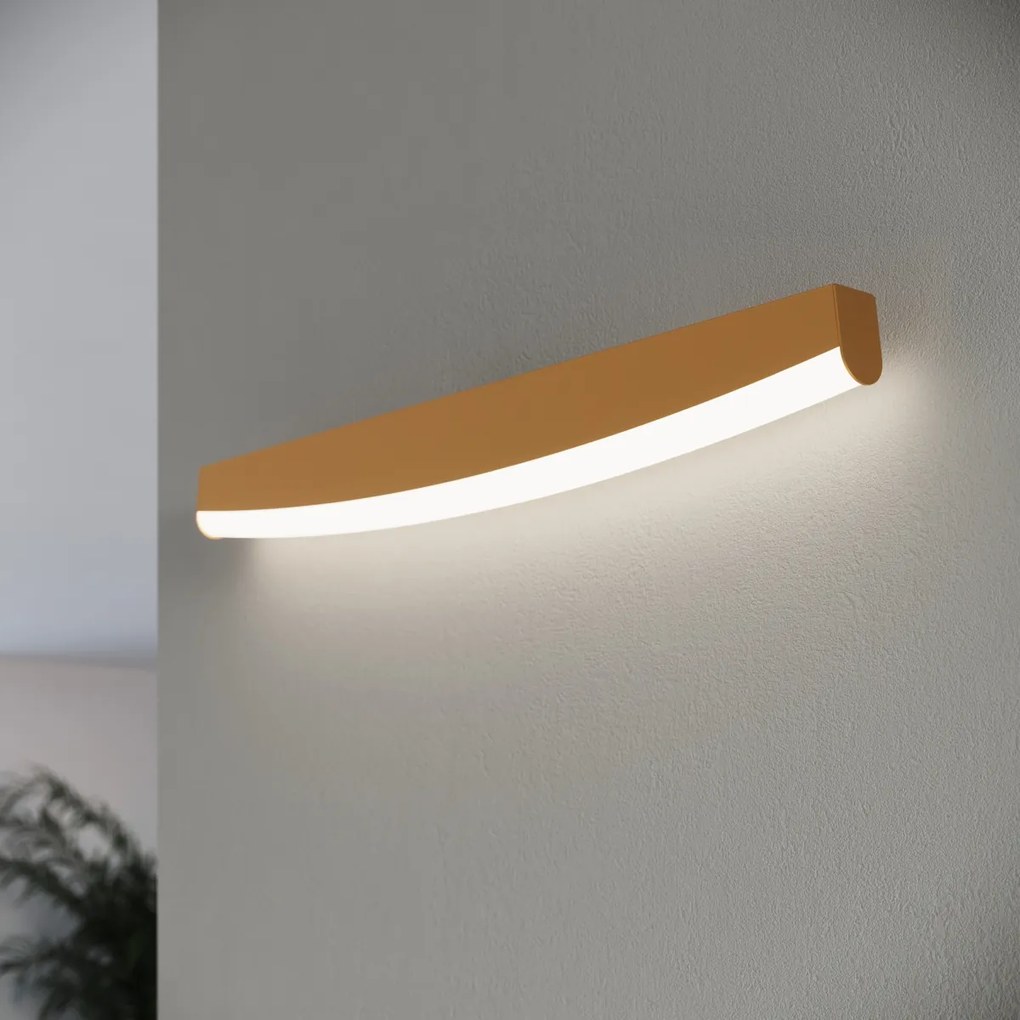 Thoro Lighting Nástenné svietidlo JORUN gold LED 4000K