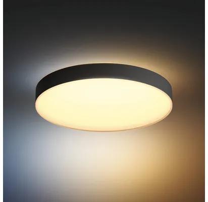 LED stropné svietidlo Philips HUE 4116130P6 Enrave 48W 6100lm 2200-6500K čierne s diaľkovým ovládaním
