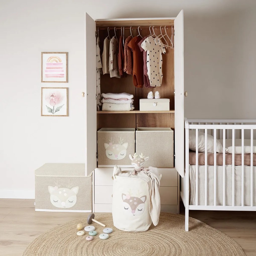 Bieco - Úložný košík - jelenček Ella