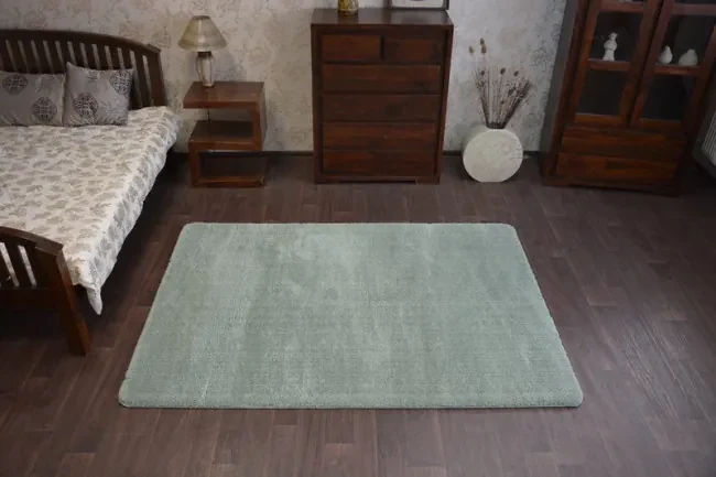 Koberec Micro fiber soft shaggy zelený