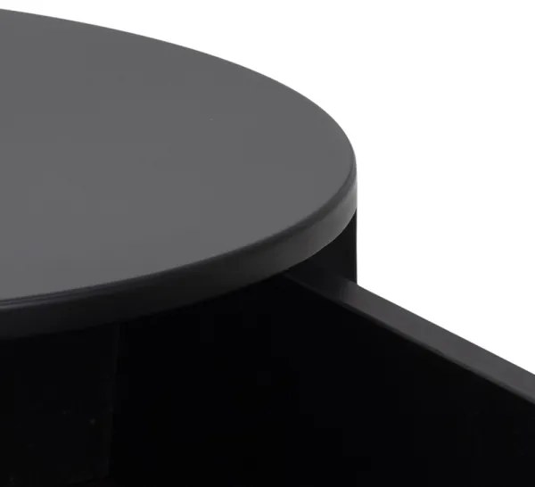 Nočný stolík COLUM čierna