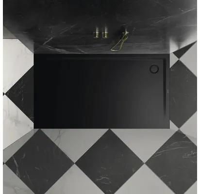 Sprchová vanička KALDEWEI SUPERPLAN 70 x 140 x 2,5 cm čierna Matná 382647980676