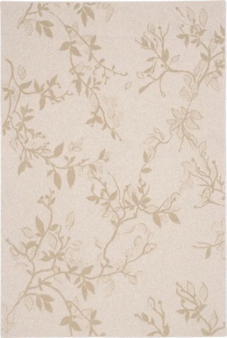 Koberec Agnella Noble Flors svetlobéžový