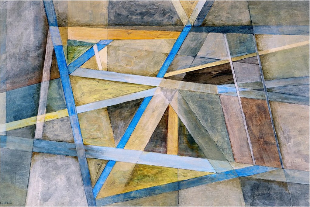 Obraz - Abstrakcia (90x60 cm)