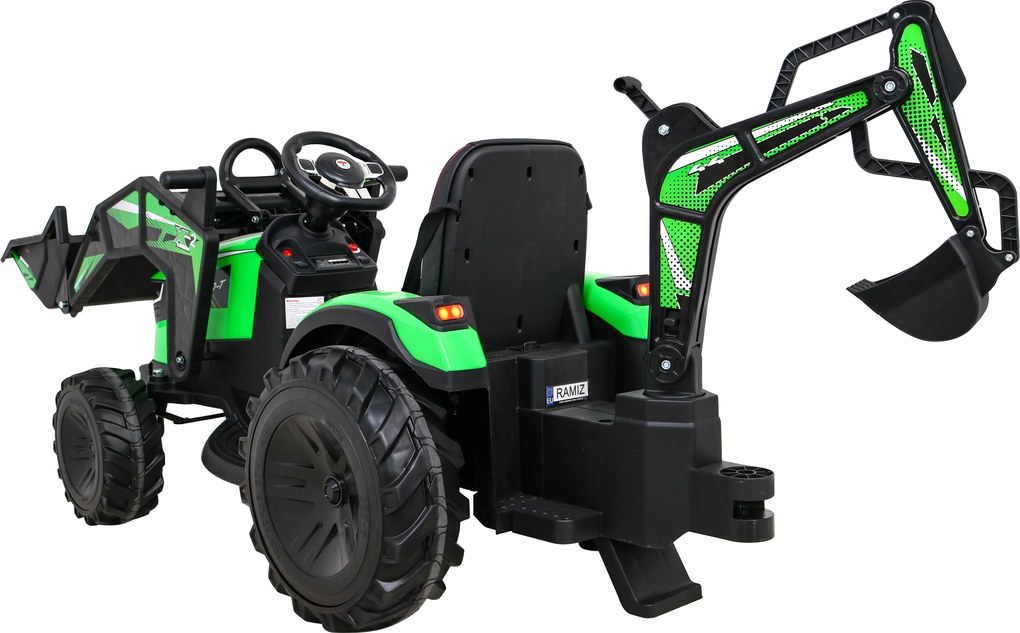 Ramiz Traktorový príves 720-T zelený