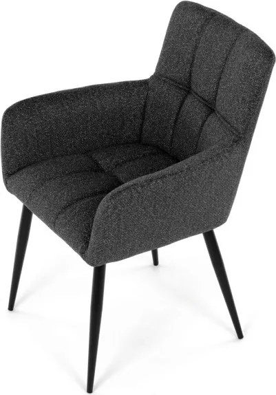 Jedálenská stolička sivá DCH-P3146 GREY2