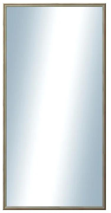 DANTIK - Zrkadlo v rámu, rozmer s rámom 60x120 cm z lišty Y-ka červená linka (3130)