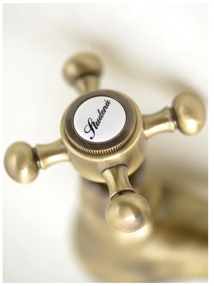 Stojančekový umývadlový ventil v bronzovej farbe Antea – Sapho