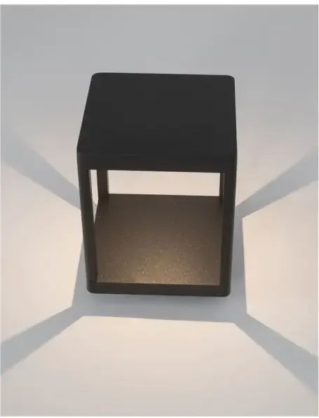 Vonkajšie LED lampa Surf A 18 tmavo sivé