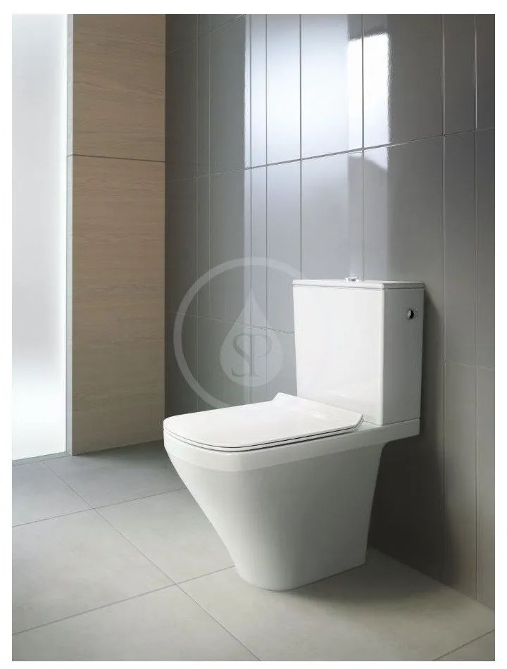 DURAVIT DuraStyle WC kombi misa, spodný odpad, biela, 2162090000