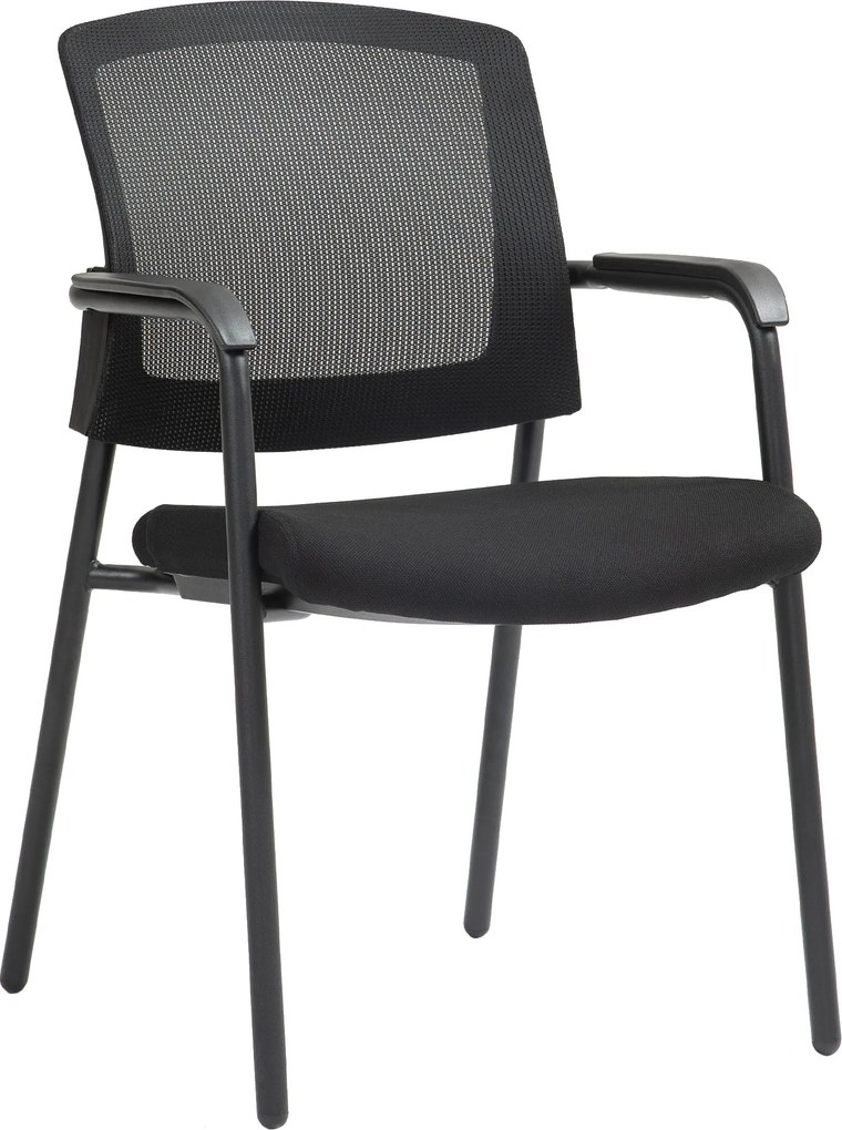 Stolička pre návštevy Volga - čierne