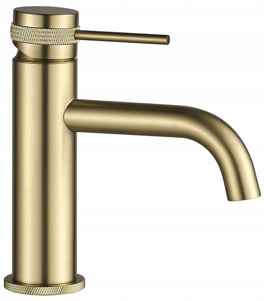 Rea Lungo Grip, umývadlová batéria h-165, zlatá matná, REA-B6950