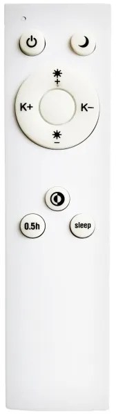 Top Light-LED Kúpeľ. stropné svietidlo PETAL LED/48W/230V IP44 pr. 48 cm biela +DO