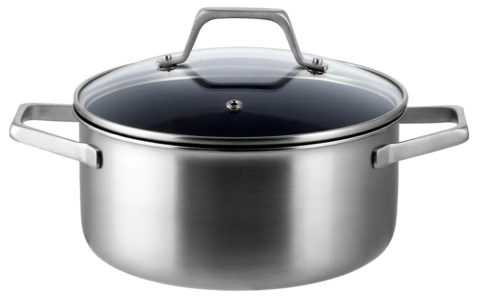 Hrniec so sklenenou pokrievkou Ø 20 cm H: 9.5 cm - Sirius Terra Multi-layer Lunasol - 601211